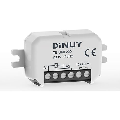 Telerruptor unipolar 1x10A 230V