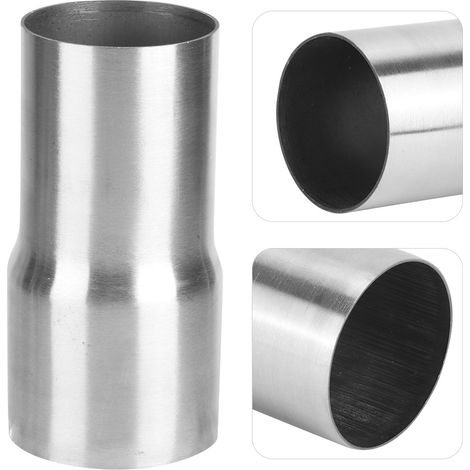 Raccord de tuyau d'échappement universel en acier inoxydable, adaptateur réducteur, pièce modifiée 57 mm / 63 mm (1/5)
