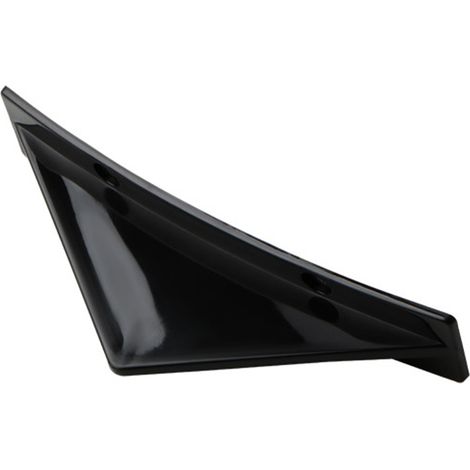 Accessoires de carrosserie pour mini-spoiler arrière, pare-chocs, garniture de lèvre arrière, déflecteur d'air, noir incurvé (4 pièces par paquet) (Aucun échantillon disponible, traitement uniquement) (1/5)
