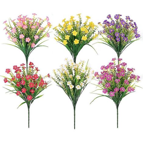 Plantes artificielles d'extérieur, lot de 6. (1/5)