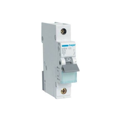 Hager MBN125 Disjoncteur 1 pôle 25 A X54997