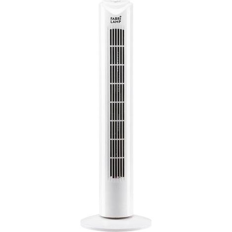 Ventilatore de tower terowhite 3 vel 50w timer oscillante 80x25x25 cm (1/2)
