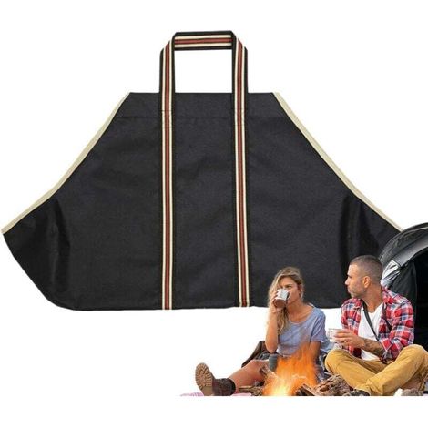 Wood Carry Bag, Waterproof Firewood Rack, Firewood Storage Bag, Firewood Storage Bag, Firewood Storage Bag, Firewood Bag for Camping, Wood Bag (1/4)