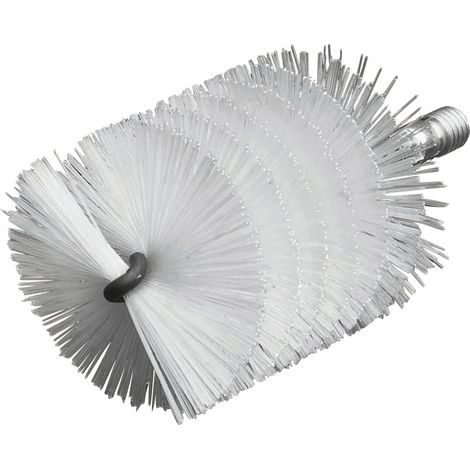 Lessmann 506.830 Threaded Tube Brush, 30mm Diameter, Polyamide Bristles