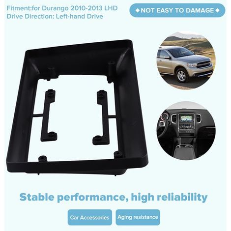 Available in one color only: Black. Material: Plastic. Modification frame for 10.1-inch Android navigation systems for mounting on the center console of your vehicle.--DTEKGAZ