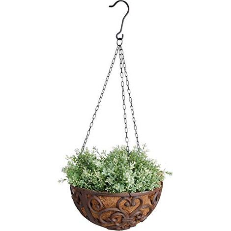 Cesto sospeso con inserto in cocco, 30 cm (1/2)
