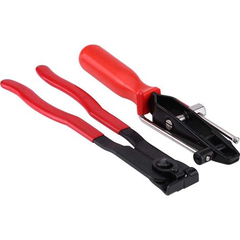 Pinces Collier Cardan et Pince Colliers Bandes à Sertir, Dust Casing Bundle Pliers pour Bottes d'Essieu avec Dispositif de Coupe de Sangle Tubulaire Jeu de Pinces (1/5)