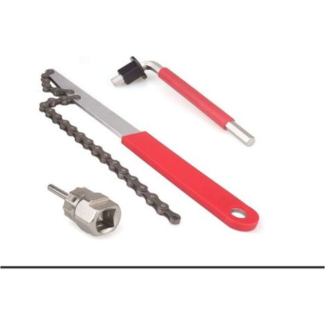 Fahrrad-Wartungswerkzeug, Werkzeug-Set, Fahrrad-Reparatur-Werkzeug-Set, Wheel-Time-Kassette, Kassettenkette - Crezuo