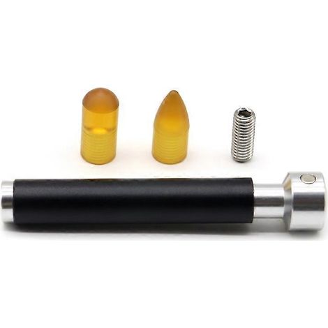 Outil de réparation sans trace en forme de stylo à tête amovible pour le débosselage de carrosserie automobile