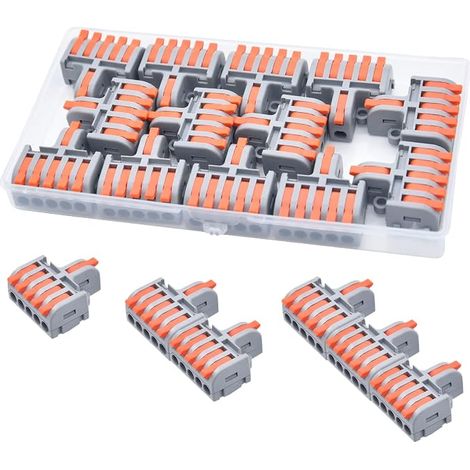 Electrical Connectors, 1 Input 5 Output Connection Terminal, Compact Terminal Electrical Connection (1/5)