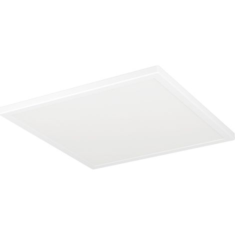Lampe de salle de bain avec télécommande Rovito-R Carré - Blanc - 39x39cm - 901461 (1/3)