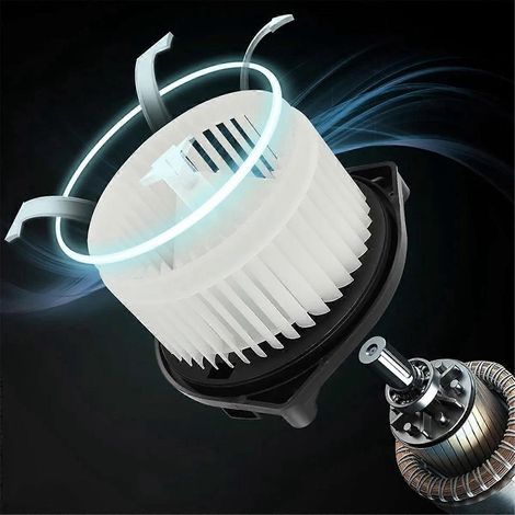 Moteur de ventilateur de climatisation avec cage de ventilateur 64118385558 pour E39 525 M5 X5 E53-- (1/5)