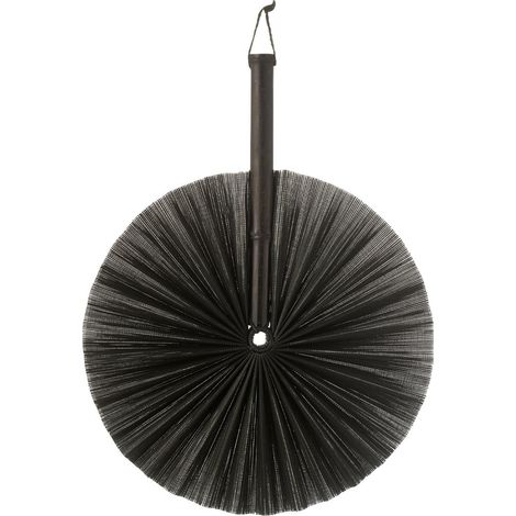 Décoration Murale Éventail "Bambou" 51cm Noir