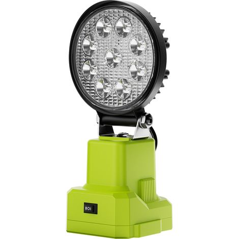 Spot LED sans fil à piles 18 V pour piles au lithium série P107, P101, P102, P103, P105 (sans batterie) (1/5)