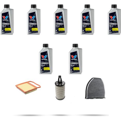 Kit tagliando 3 FILTRI e 7L OLIO compatibile con Mercedes E Coupe Cabrio (A207,C207) 320 200kw dal 2014 (1/5)
