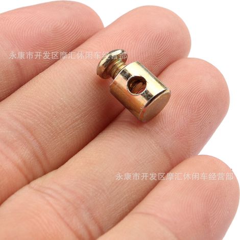 Goupille de réparation de câble d'accélérateur, de câble de frein et de câble de traction pour moto tout-terrain, quad, buggy de plage, tondeuse à gazon GY6 (8 x 9 mm) (1/4)