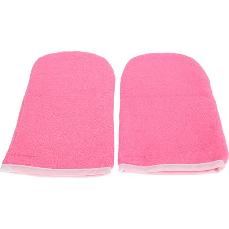 Gants de paraffine x2, mitaines thermiques isolantes, soin beauté chaud pour les mains, thérapie à la cire, accessoires spa maison (1/5)