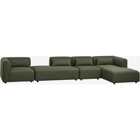 Sofá modular chaise longue derecho de 4 piezas con diván Fogler SKLUM        (1/5)