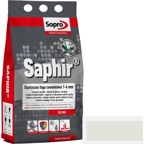 Sopro Saphir Fuga 16 gris clair 4 kg (1/3)