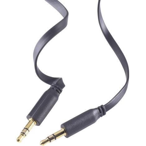 SpeaKa Professional SP-7870108 Klinke Audio Anschlusskabel [1x Klinkenstecker 3.5 mm - 1x Klinkenste
