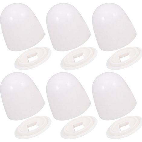 Kit Decorative Bathroom Hardware Mounting Durable Covers Raised Toilet (1/5)