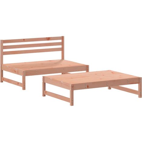 Maison Exclusive - Salon de jardin 2 pcs bois massif douglas