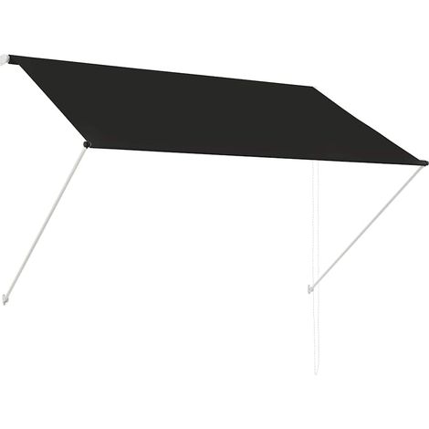 Tenda da Sole Tenda parasole Retrattile 200x150 cm Antracite (1/5)