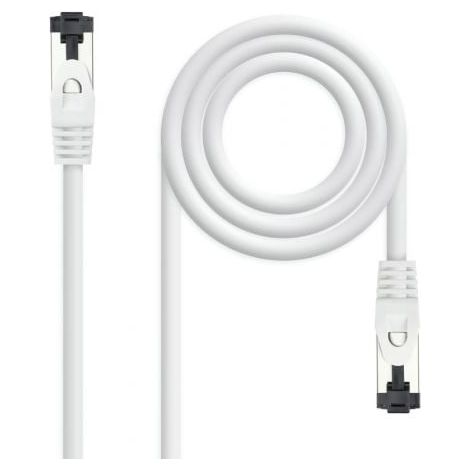 CABLE RED CAT.8.1 2GHZ LSZH SSTP AWG26 BLANCO 30CM
