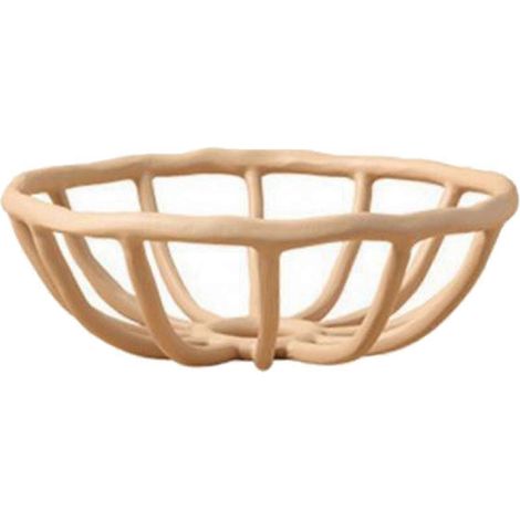Assiette à fruits de bureau, bol à goûter, décoration, artisanat, marron (1/5)