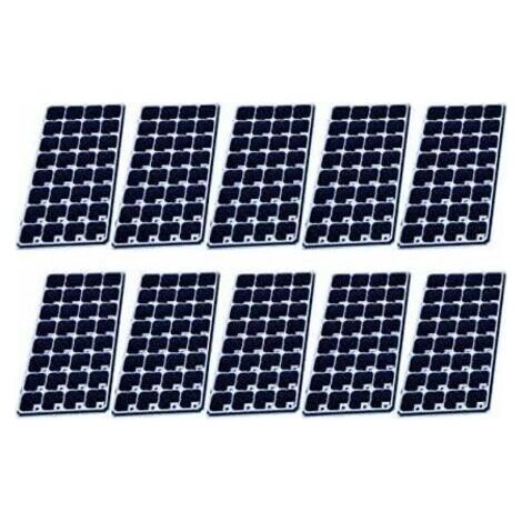 CHOYCLIT Set de culture,Plaque Alvéolée Semis 10 Pack Plateau de Semis, 32 Trous Cellules à Semis Plateau de Démarrage Plantation Conteneur Plaque de Semis