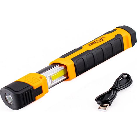 Vaunt 300 Lumen Compact Torch Floodlight Magnetic Base 80m Beam Range E1612007 (1/5)