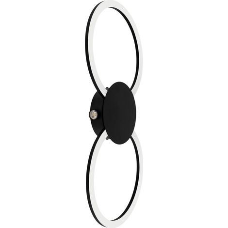 Applique murale design Venticello 1 noir - 902124 (1/3)