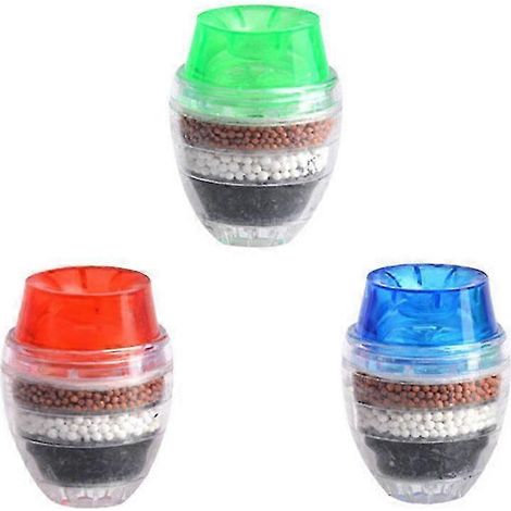Mini filtre purificateur d'eau pour robinet rond, usage domestique (1/5)