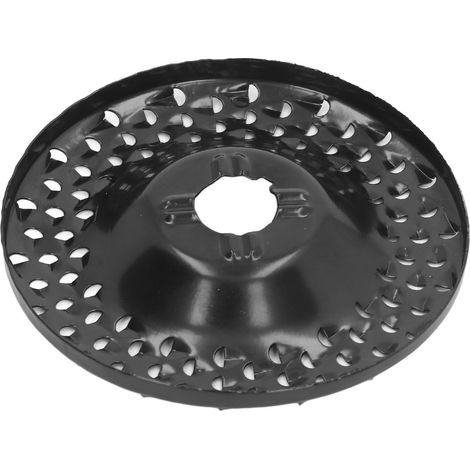 65 mm Stahl-Spitzschleifscheibe mit mehreren Löchern, zum Holzschnitzen, Formscheibe für Winkelschleifer (1/5)