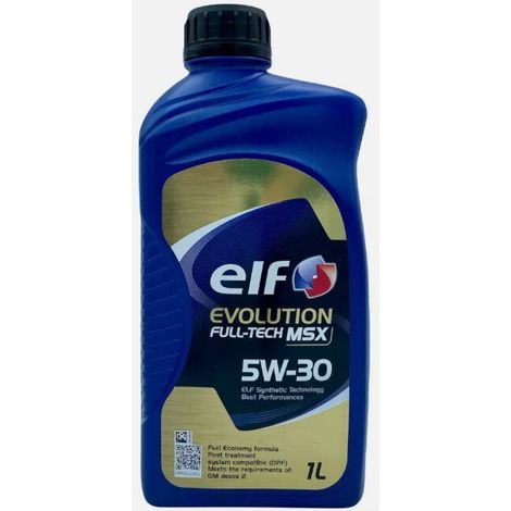 OLIO MOTORE ELF EVOLUTION FULLTECH MSX 5W-30 1L C (1/2)