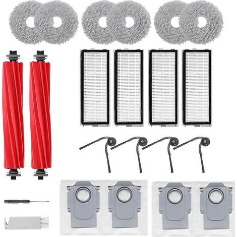 Zubehörset für Roborock QV 35A/QV 35S, QR 598/QR 798 Saugroboter - Ersatzteile
