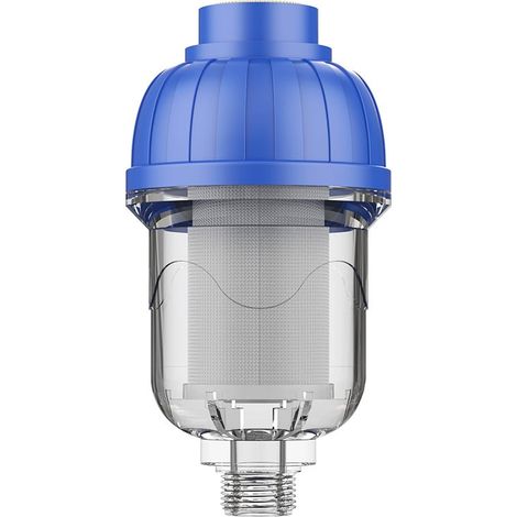 Filtro per sedimenti riutilizzabile da 1/2", filtro per sedimenti avvitabile, filtro per acqua in maglia di acciaio inossidabile 316 da 40 μm, adatto per lavatrici e scaldabagni (1/4)