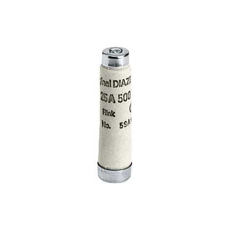 Fusibile Diazed Link 500V A Risposta Rapida, Serie Ndz Taglia Dii, Filetto E16, 6A