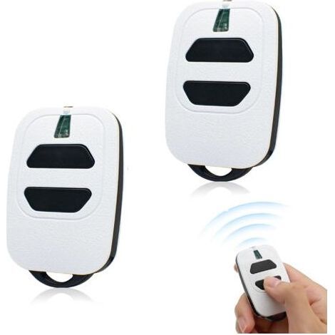 Lot de 2 télécommande portail, télécommande universelle pour porte de garage 433,92 MHz, compatible avec DEA GT2 GT4 MIO TR2 TR4 R2N (1/5)