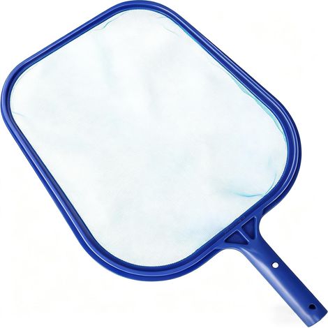 Épuisette Piscine Filet Fin Anti Rouille Écumeuse Surface Feuilles Outil Nettoyage Professionnel Piscine Spa Fontaine Étang (1/5)