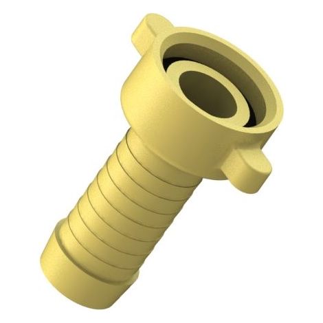 JS MS-SCHLAUCHVERSCHRAUB, SCHWER 2-TEILIG, FLACHDICHTEND, 1/2"x1/2"