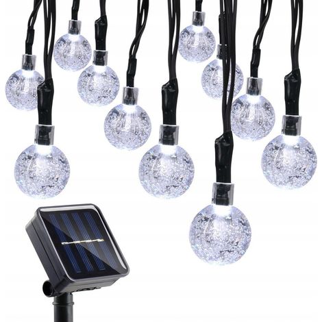 30 LUCI DA GIARDINO SOLARI A LED IMPERMEABILI 6M