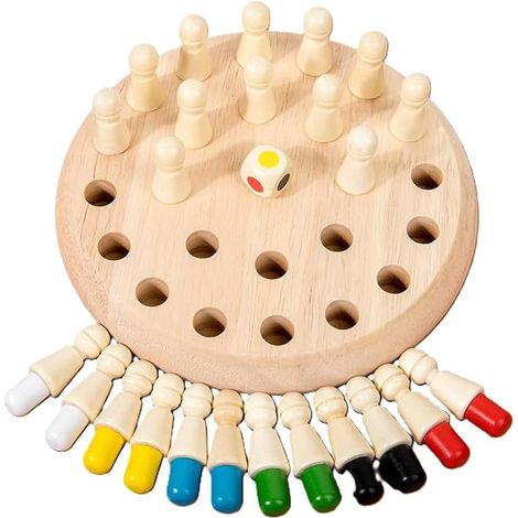 Jeu de mémoire des couleurs, jeu familial, jeu de combat (basique), jouet éducatif interactif, jeu intelligent pour garçons et filles (1/5)