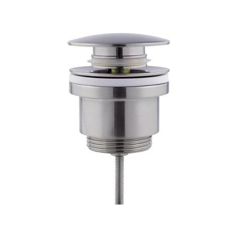 Piletta a pressione universale troppo pieno per sanitari Ø6,6 cm Brixo Atlantik Clack