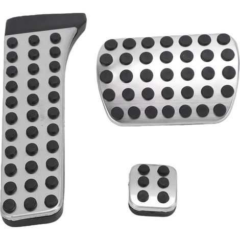 Couvre-pédales de voiture, ajustement précis, coussinets de pied à gaz de frein automobile, remplacement pour C E S GLK SLK CLS SL classe W203 W204 W211 W212 W210 (1/5)