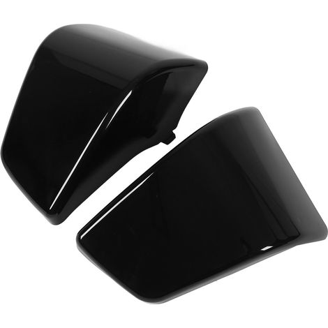Carene laterali per batteria, lato sinistro e destro, per moto Shadow ACE VT400 VT750 1997 – 2003, colore nero. (1/4)