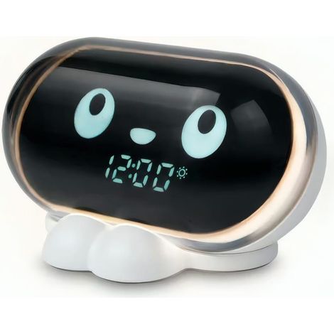 Radio Reloj Despertador despertador Muse M-16 KIDS FM Blanco