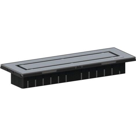 DALLMER Caniveau de douche CeraNiveau Acier inoxydable poli, 300 x 100 mm, 511379 (1/2)