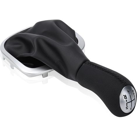 5 Vitesses Pommeau de Levier de Vitesse avec Soufflet Compatible avec Clio 3 4 Megane 2 3 Scenic 2 Twingo 2 Sandero (1/4)