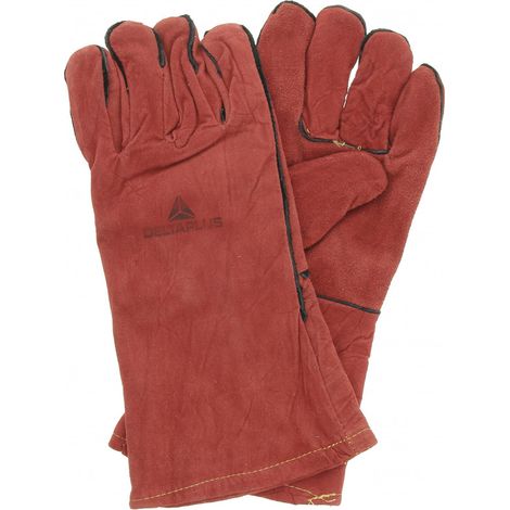 Soudure Protection Paire de Gants de Soudure Rouge MMA